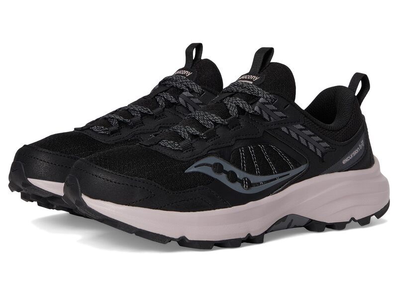 サッカニー レディース シューズ スニーカー Saucony Excursion TR17 BlackWoodrose ブラック