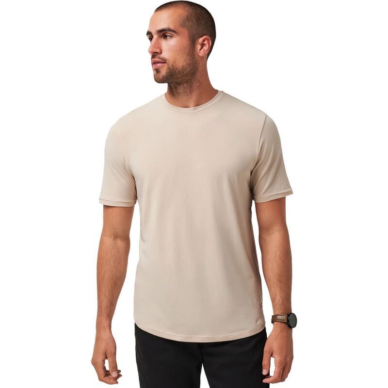 トラビスマヒュー メンズ トップス シャツ Tシャツ TravisMathew Cloud Crew TShirt Mens Italian Sand サンド