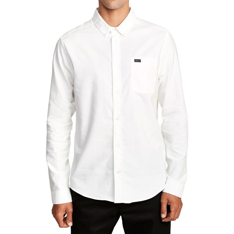 ルーカ メンズ トップス シャツ 長袖 RVCA Thatll Do Stretch LongSleeve Shirt Mens White3 16,546円