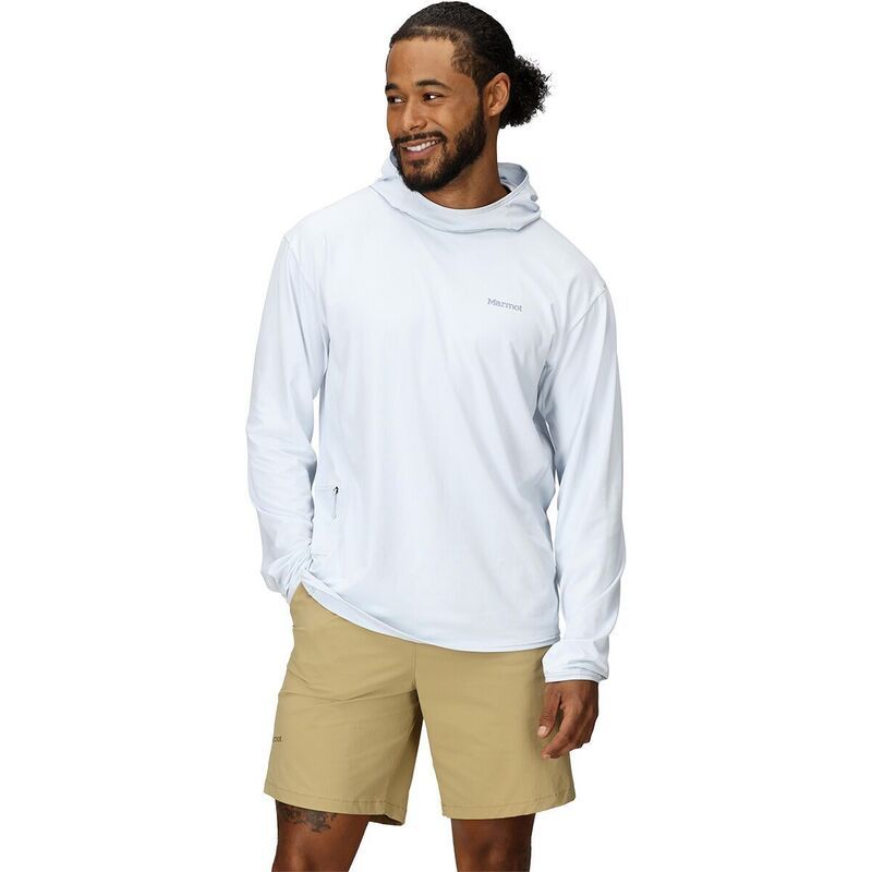 マーモット メンズ アウター パーカー・スウェット Marmot AirExchange SolarShield Hoodie Mens Vapor