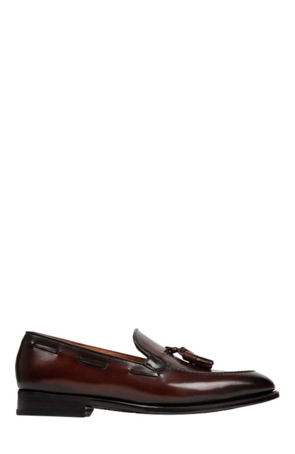 アンソニー ヴィア メンズ シューズ ローファー Anthony Veer Camden Tasseloafer Cafe Noir Brown ブラウン 73,040円