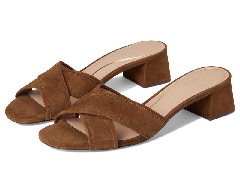 コールハーン レディース シューズ ヒール サンダル Cole Haan Landon Sandals 40mm Spiced Brown Suede ブラウン 21,520円