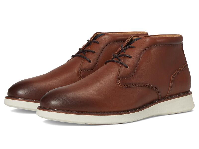 フローシャイム メンズ シューズ ブーツ・レインブーツ Florsheim Launch Plain Toe Chukka Boots Cognac Multi マルチカラー