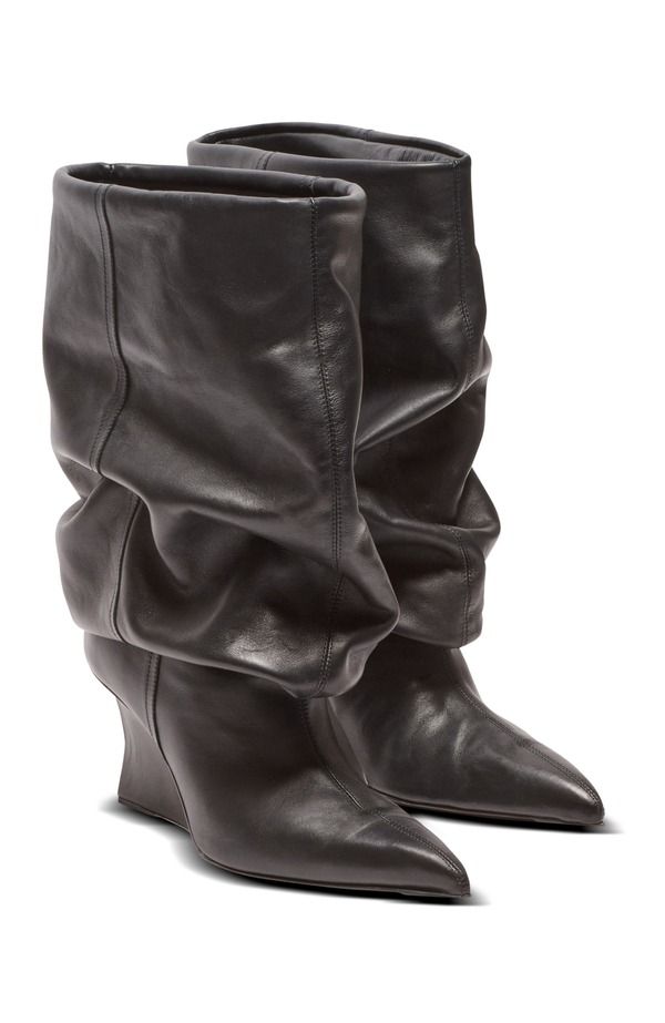 バルマン レディース シューズ ブーツ・レインブーツ アンクル Balmain Wedge Ankle Boots Black ブラック 525,800円