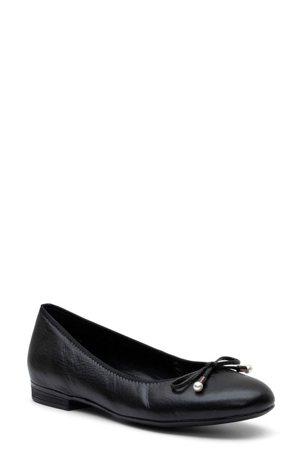 アラ レディース シューズ パンプス ara Scout Ballet Flat Black ブラック