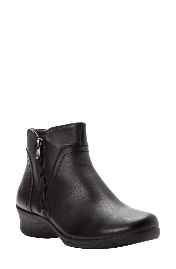 プロプト レディース シューズ ブーツ・レインブーツ Propt Waverly Wedge Bootie Black ブラック