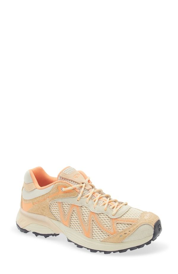 サロモン レディース シューズ スニーカー Salomon Gender Inclusive XTWhisper Embroidery Sneaker Asparagus Almond Nectari