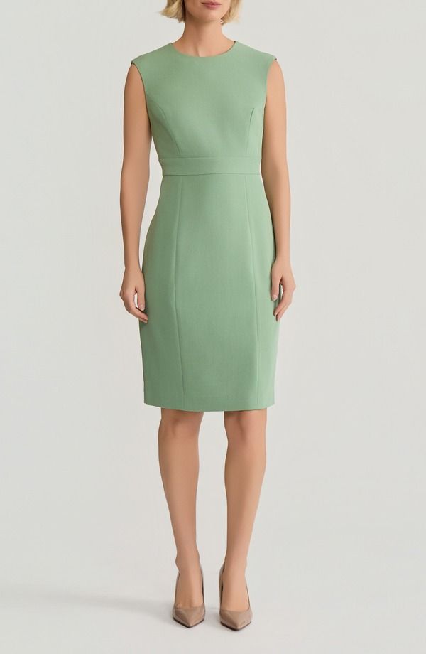 カスパール レディース トップス ワンピース キャップ KASPER Cap Sleeve Sheath Dress Loden Dusk