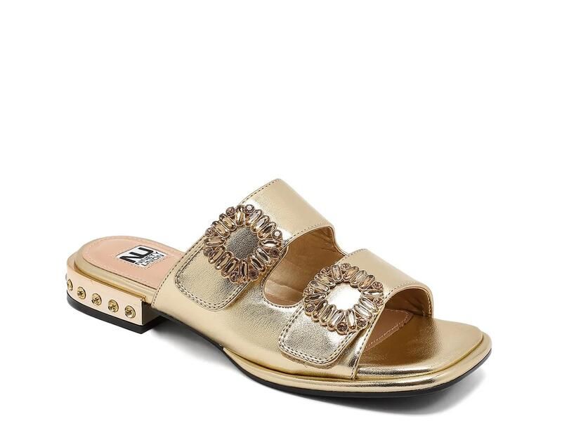 ナインティユニオン レディース シューズ サンダル Ninety UnionResort Sandal Gold Metallic Synthetic ゴールド