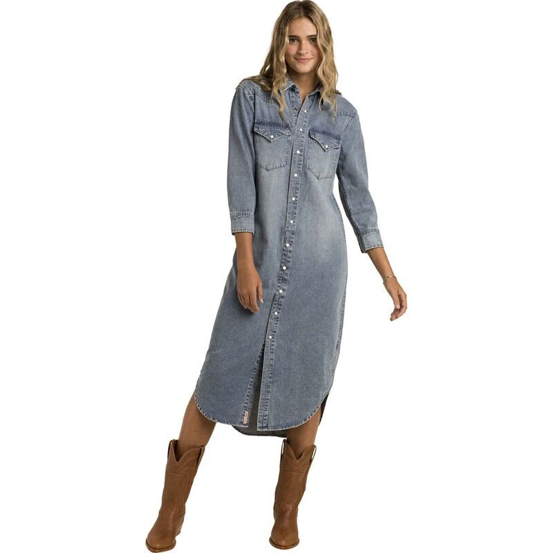センデロプロビジョンズ レディース トップス ワンピース Sendero Provisions Co Annie Dress Womens Classic Denim デニム