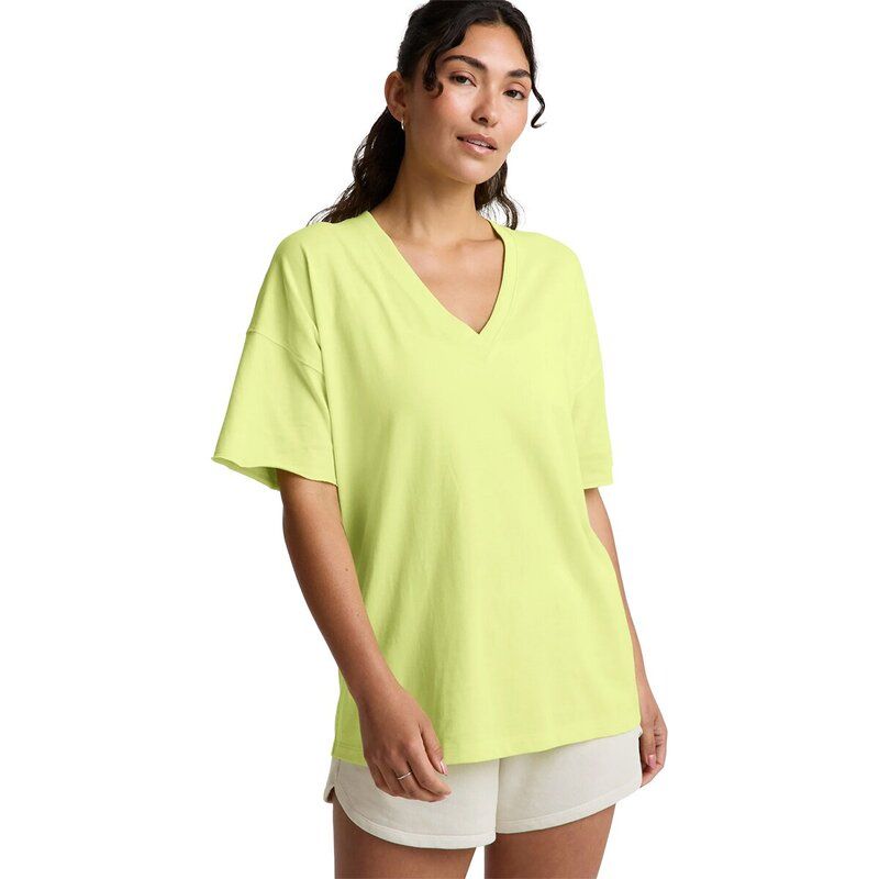 ビヨンドヨガ レディース トップス Tシャツ Vネック Beyond Yoga Better Than Ever Oversized VNeck TShirt Womens Electric Lime 12,195円