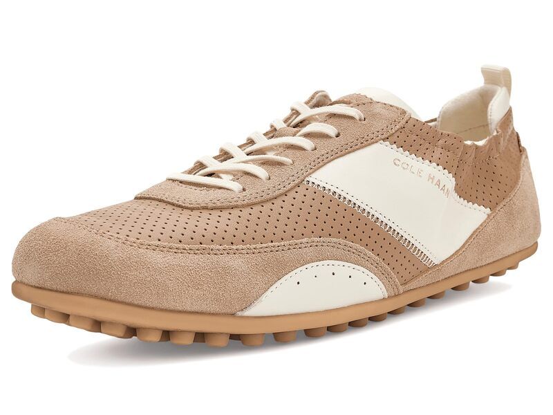 コールハーン レディース シューズ スニーカー Cole Haan Grandpro Travina Sneakers Tuscan Sand SuedeLeatherIvory LeatherBis
