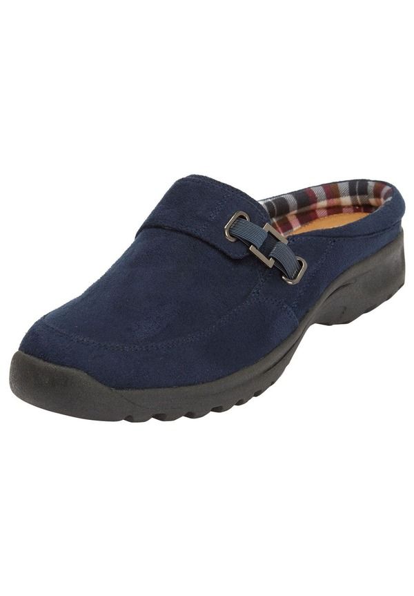コンフォートビュー レディース シューズ パンプス Comfortview The Joy Slip On Mule Women NAVY ネイビー