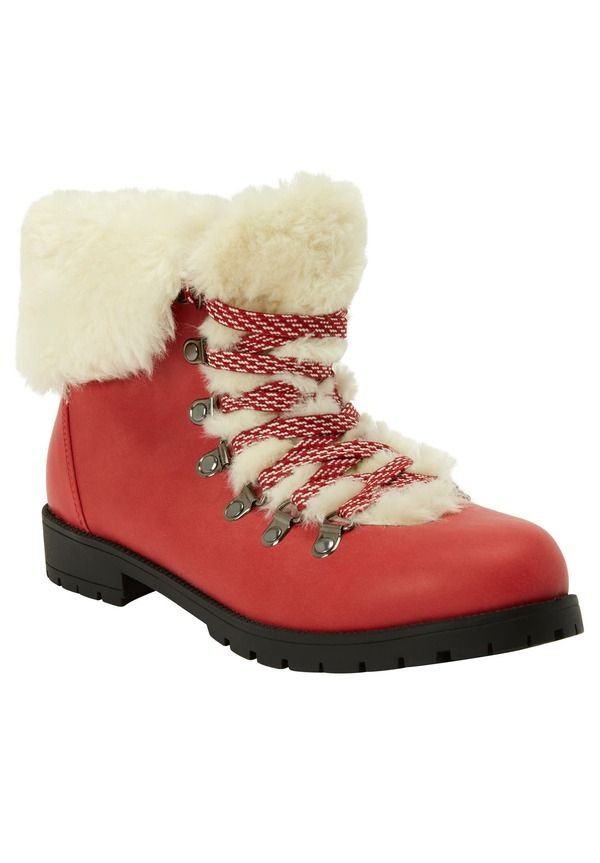コンフォートビュー レディース シューズ ブーツ・レインブーツ Comfortview The Arctic Bootie Women PEPPE RED レッド
