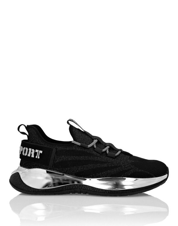 プレイン スポーツ レディース シューズ スニーカー PLEIN SPORThe Iron Tiger Genx02 Unisex Unisex blacknickel ブラック