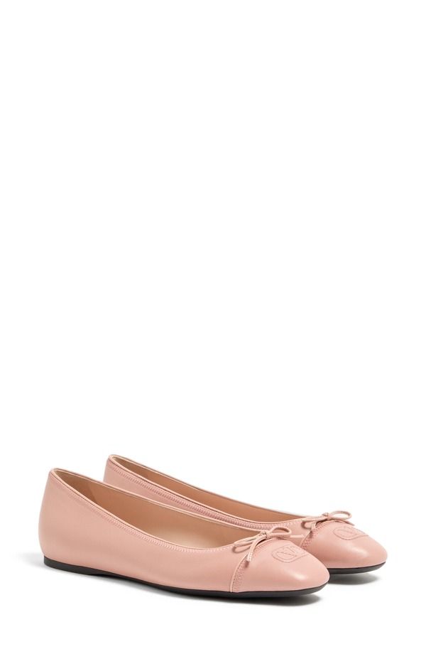 ヴァレンティノ レディース シューズ スニーカー ロゴ Valentino Garavani VLOGO Signature Ballerina Flat Women CREAM クリーム 134,900円