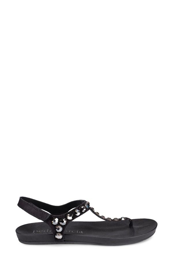 ペドロガルシア レディース シューズ サンダル アンクル Pedro Garcia Judith Ankle Strap Sandal Women BLACKJET ブラック