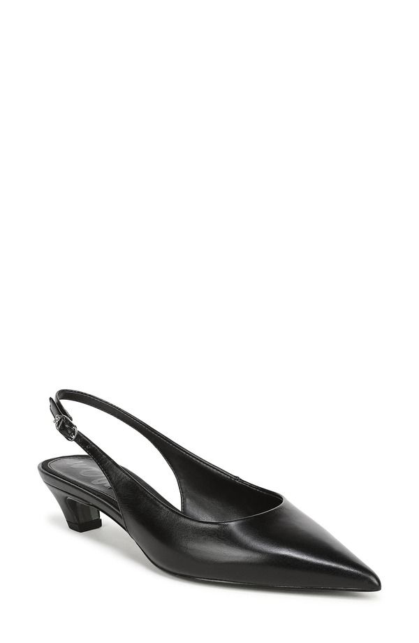 サムエデルマン レディース シューズ ヒール Sam Edelman Finch Slingback Pointed Toe Pump BLACK ブラック