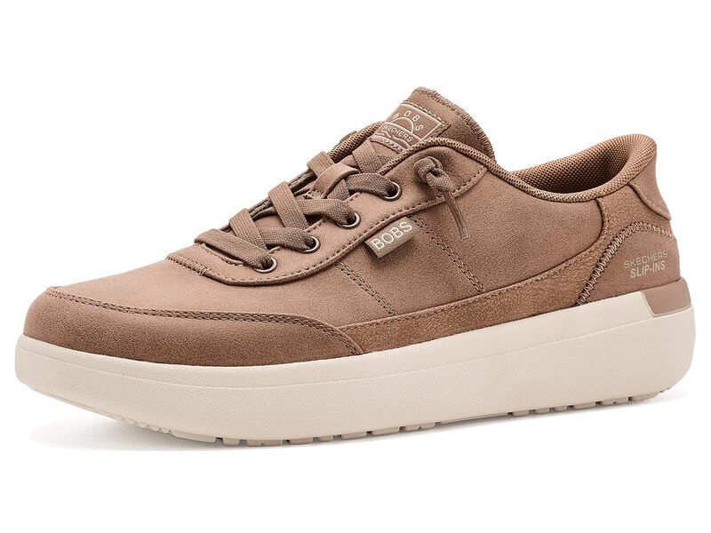 スケッチャーズ レディース シューズ スニーカー Bobs From Skecherskip Cloud Hands Free SlipIns Chestnut