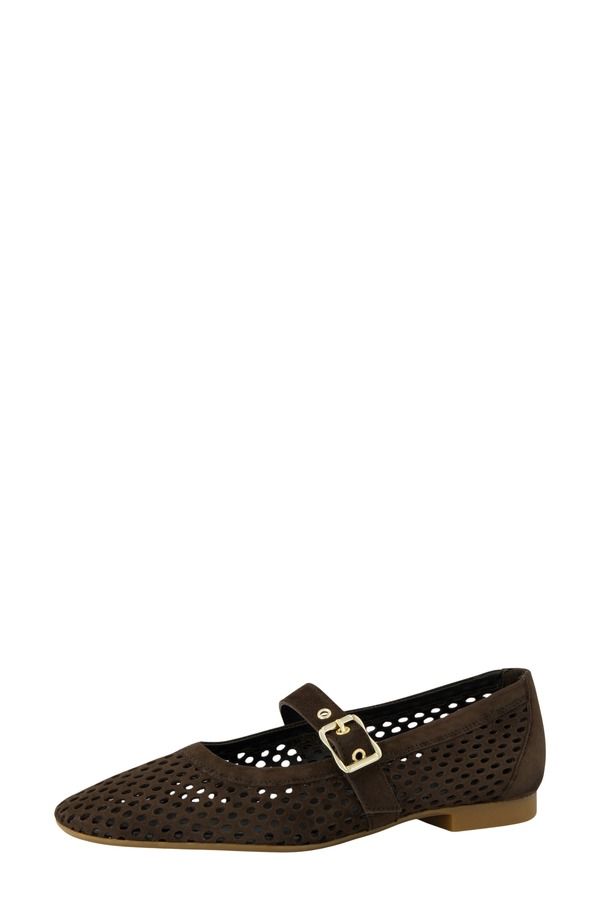 ポール・グリーン レディース シューズ パンプス Paul Green Dana Mary Jane Flat Women MORO SUEDE