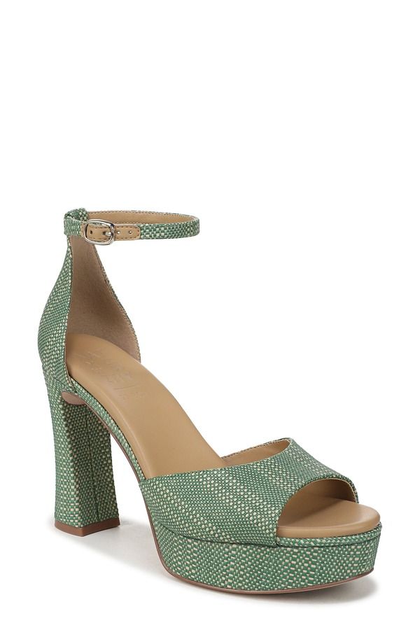 27 エディット ナチュラライザー レディース シューズ ヒール プラットフォーム サンダル アンクル 27 EDIT Naturalizer Delphie Ankle Straplatform S