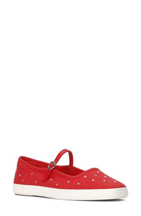 ケッズ レディース シューズ スニーカー Kedsquare Toe Mary Jane Sneaker Women RED レッド 14,585円