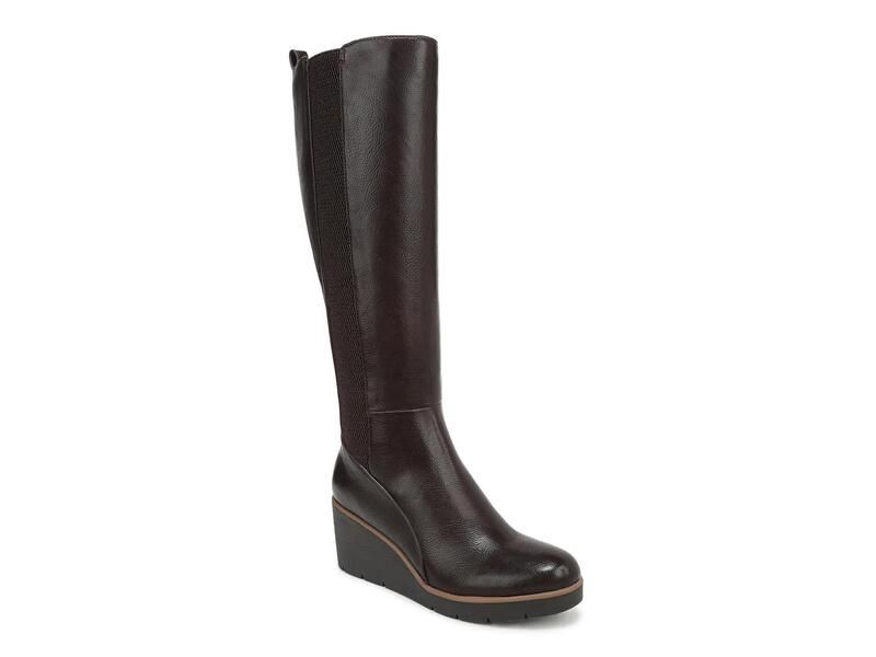 ソウルニュトライザー レディース シューズ ブーツ・レインブーツ SOUL NaturalizerAdrian Wedge Boot Dark Brown ブラウン