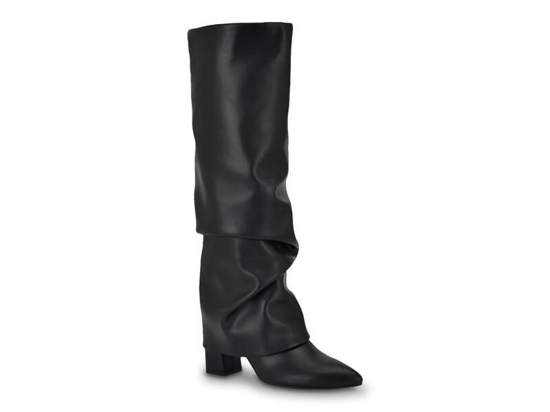 ゲス レディース シューズ ブーツ・レインブーツ GuessGeima Wide Calf Boot Black ブラック