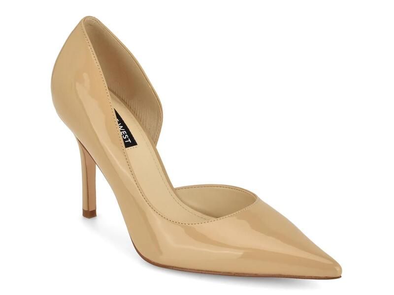 ナインウェスト レディース シューズ パンプス Nine WestGrezza Pump Beige Patent Synthetic ベージュ