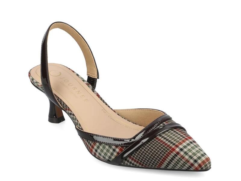 ジャーニー レディース シューズ パンプス JourneeNellia Pump CreamChocolate クリーム