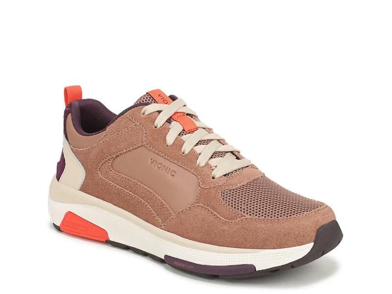 バイオニック レディース シューズ スニーカー VionicWalk Strider Weekender Sneaker Light Brown ブラウン