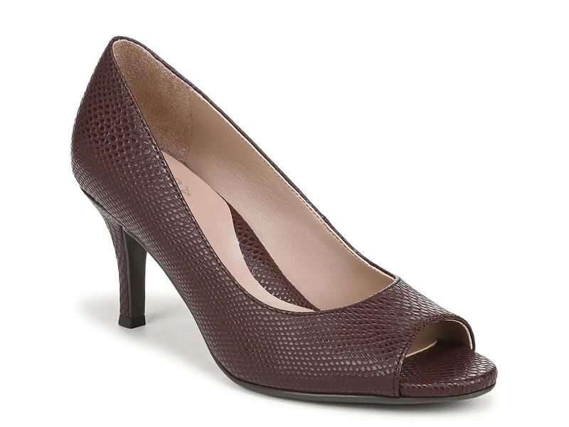 ナチュライザー レディース シューズ パンプス NaturalizerLocke Pump Red Snake Print Synthetic レッド