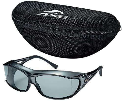 AXE[アックス] 偏光オーバーグラス SG-605P-SM オーバーサングラス+ケースセットym 9600a0cc 7,956円
