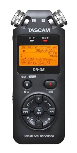 TASCAM タスカム リニアPCMレコーダー DR-05 VER3ｍａ