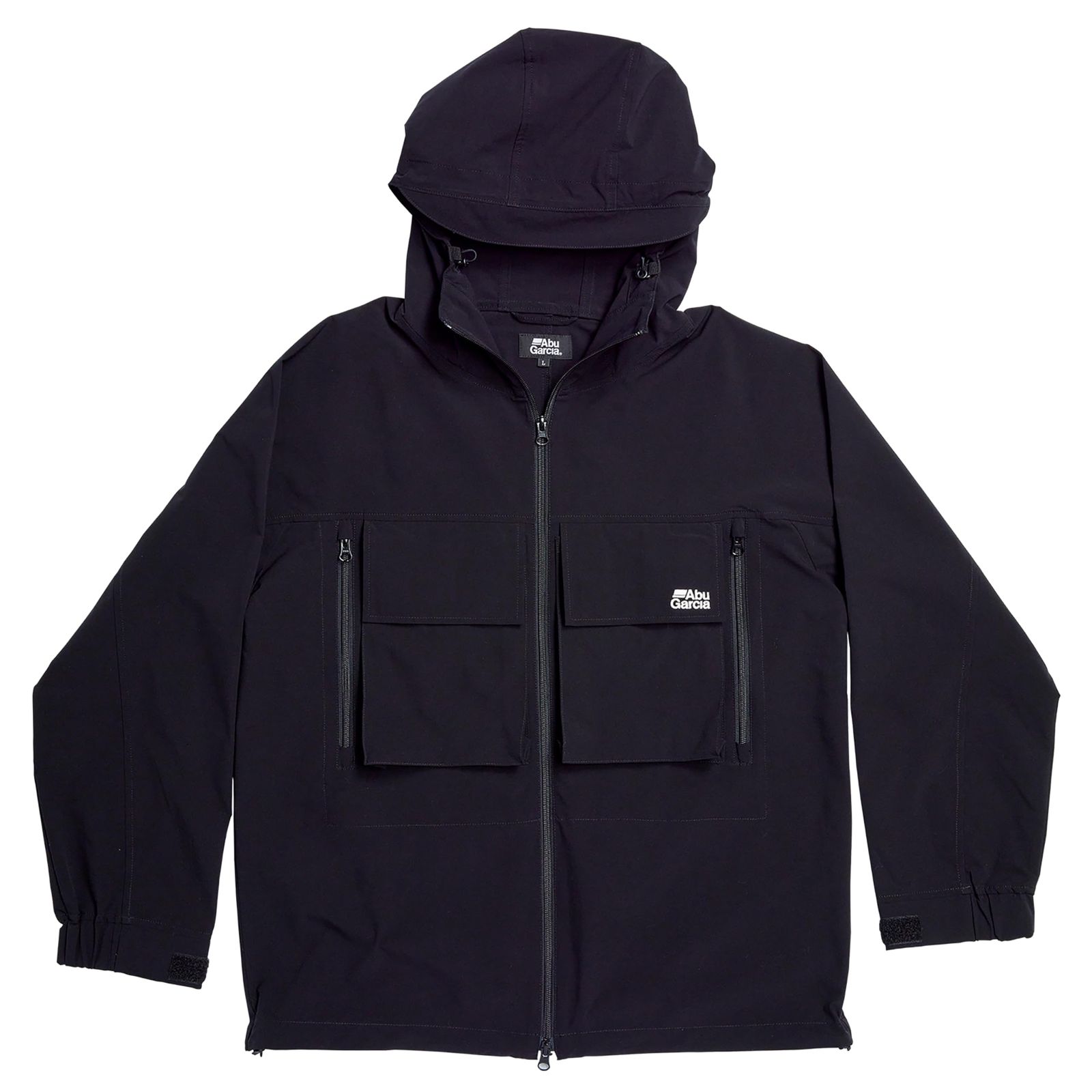 新品 AbuGarcia (アブガルシア) パーカー ウォーターレジスタントフィッシングパーカー 1625536 ブラック L 15,983円