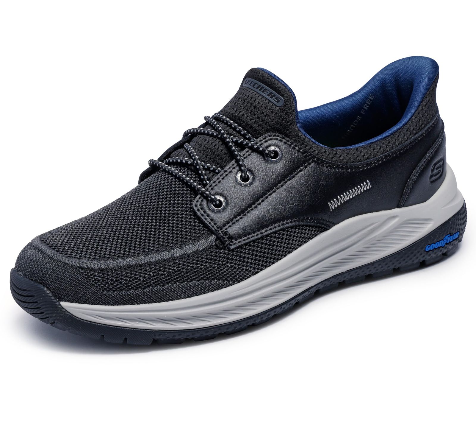 新品 SKECHERS(スケッチャーズ) ハンズフリー スリップインズ メロエ オールデン 205467 つま先ゆったり 防滑 メンズ スニーカー