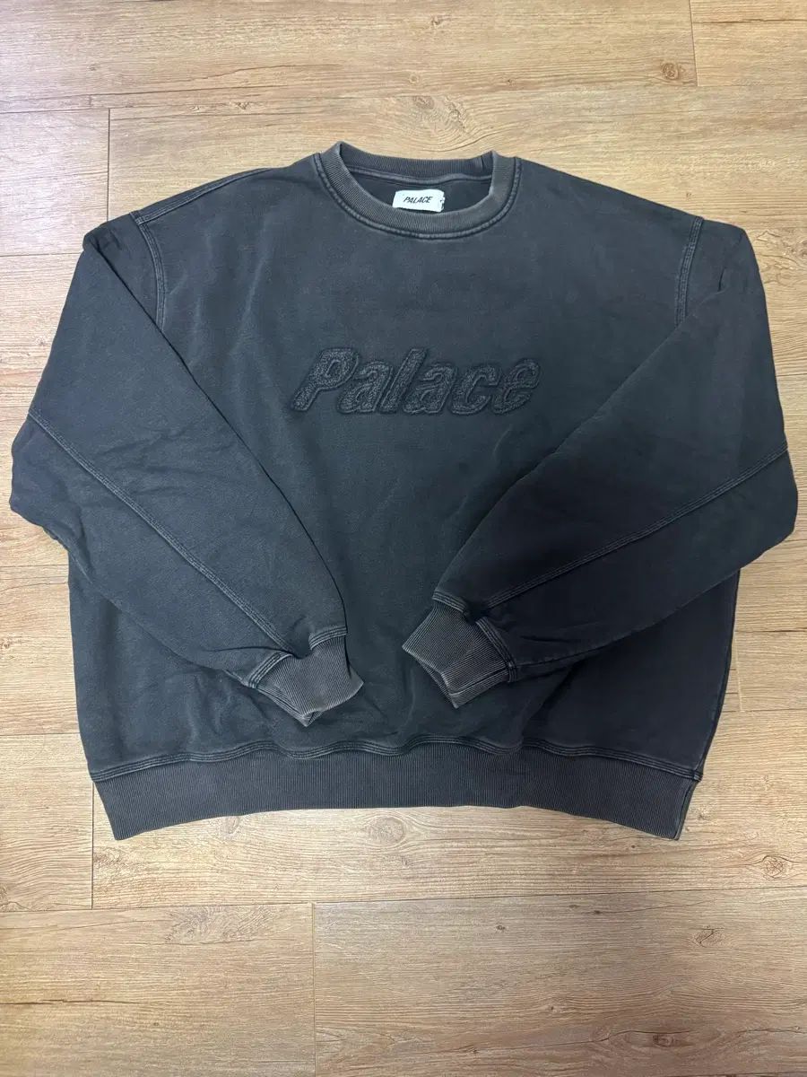 パレス トリプルスティッチ ロゴ クルーネック XXL