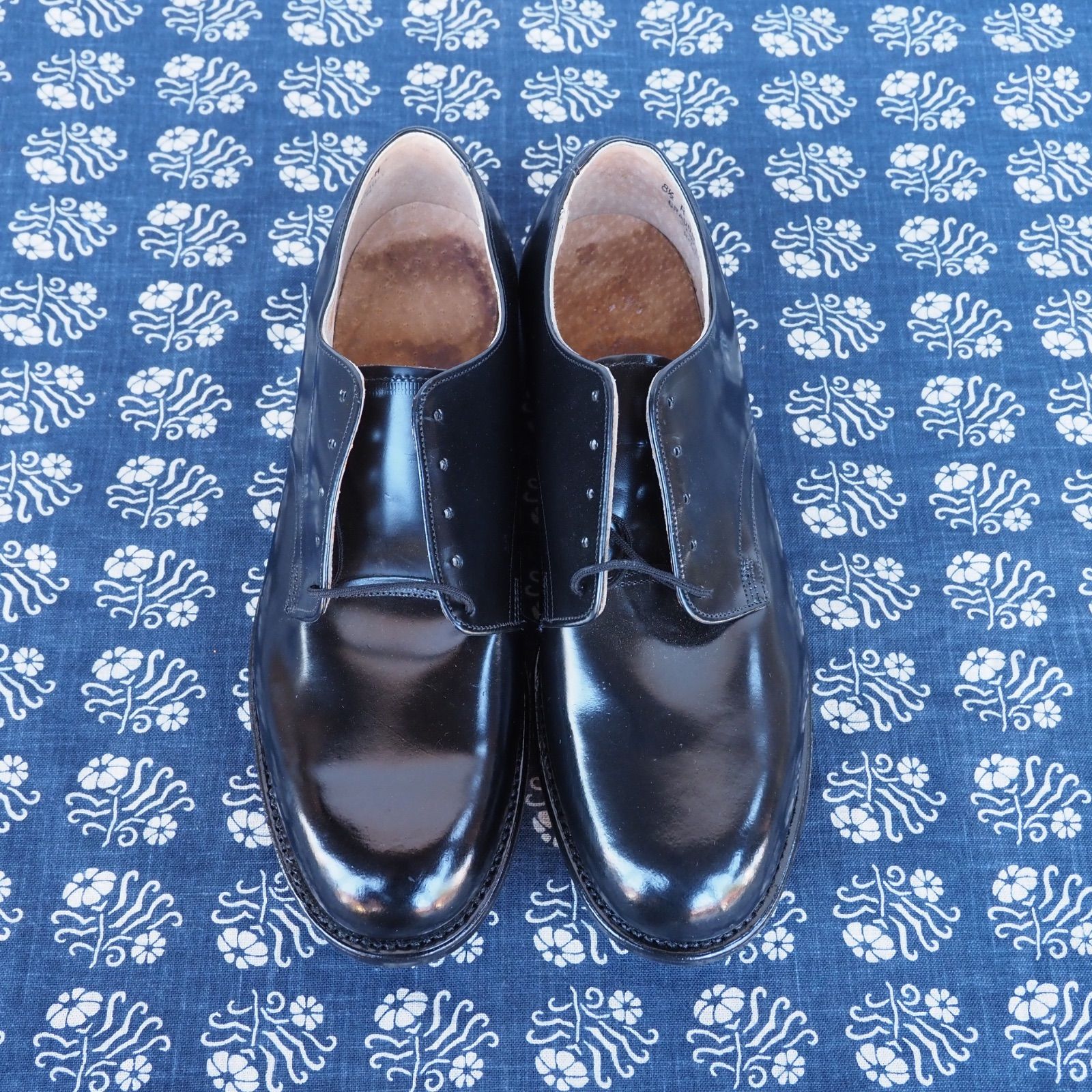 【NOS】8.5R(26.5cm)89's U.S.NAVY oxford leather service shoes CRADDOCK-TERRY/アメリカ軍 レザー サービスシューズ