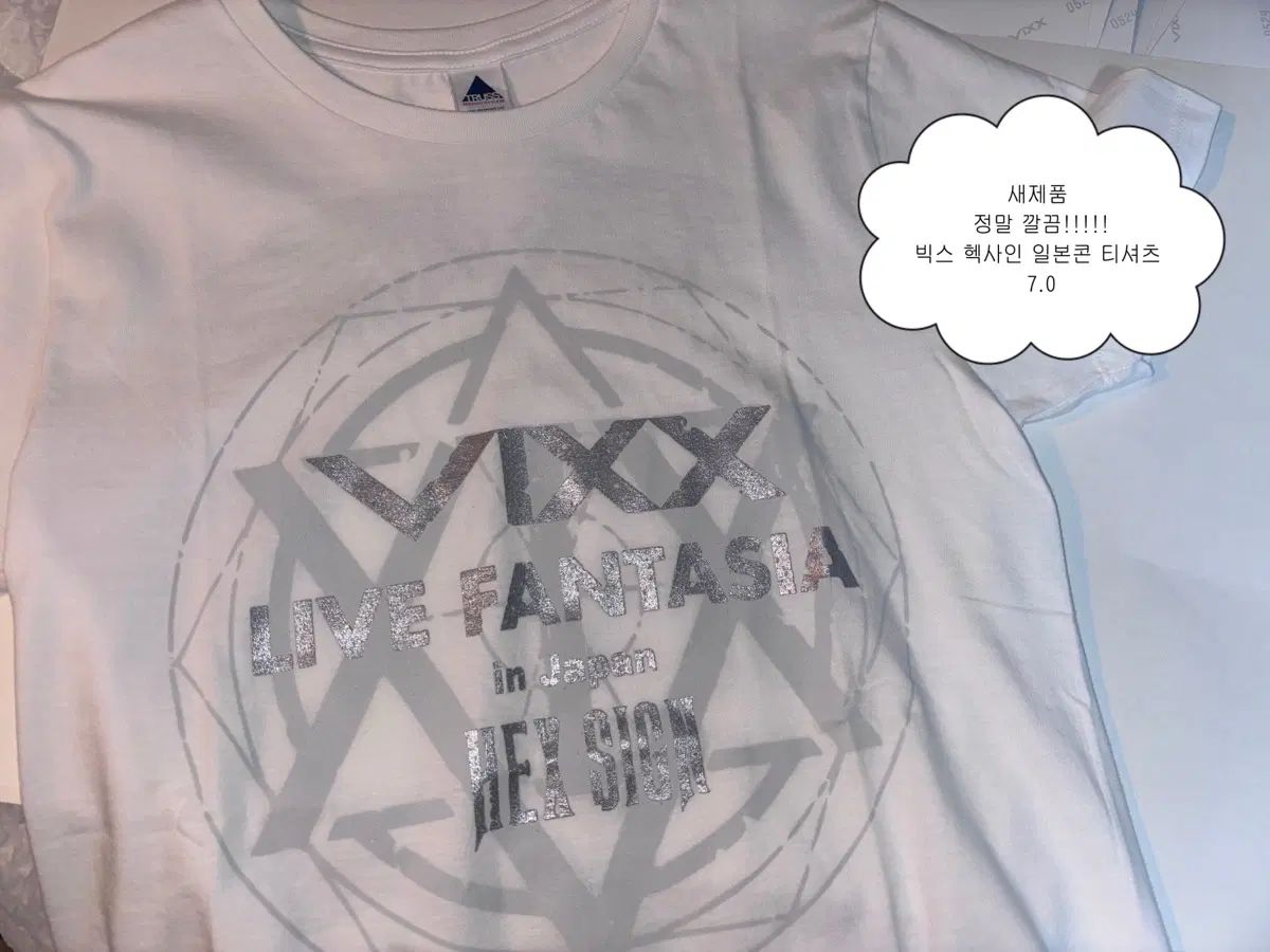 (新品) VIXX（ヴィックス） ビッグ サイン 日本コンサート Tシャツ