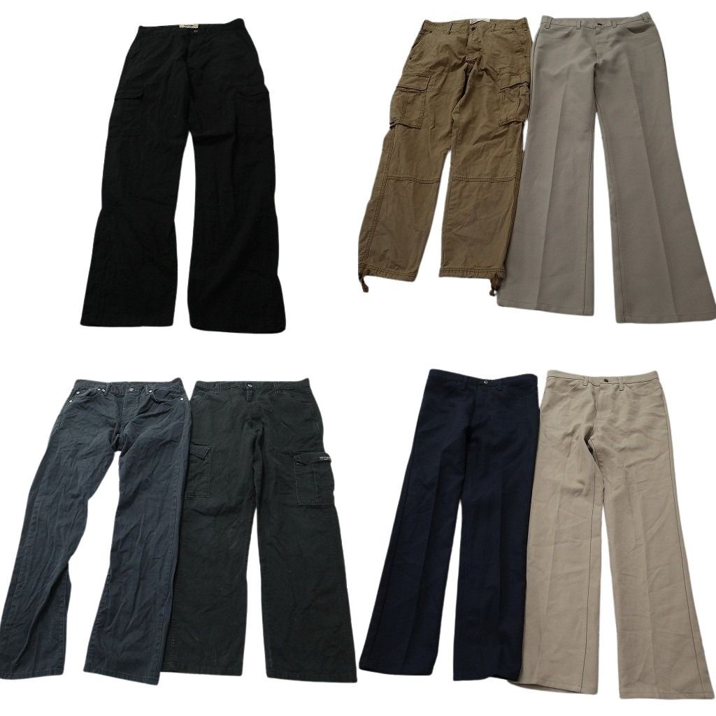 古着卸 まとめ売り ブランド パンツ 7枚セット ( メンズ 33 ) リーバイス オールドネイビー ラングラー 中古 古着 NF9954 10,402円