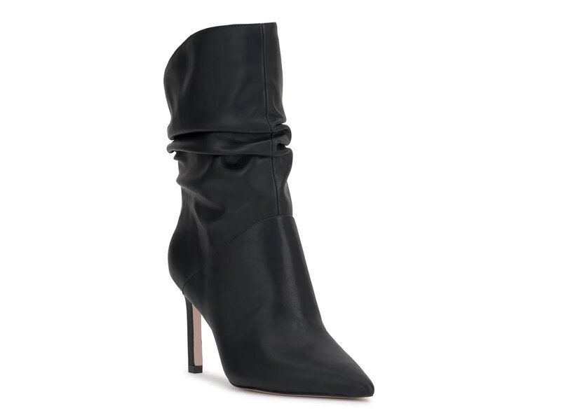 ジェシカシンプソン レディース シューズ ブーツ・レインブーツ Jessica Simpson Elisti Bootie Black Faux Leather ブラック