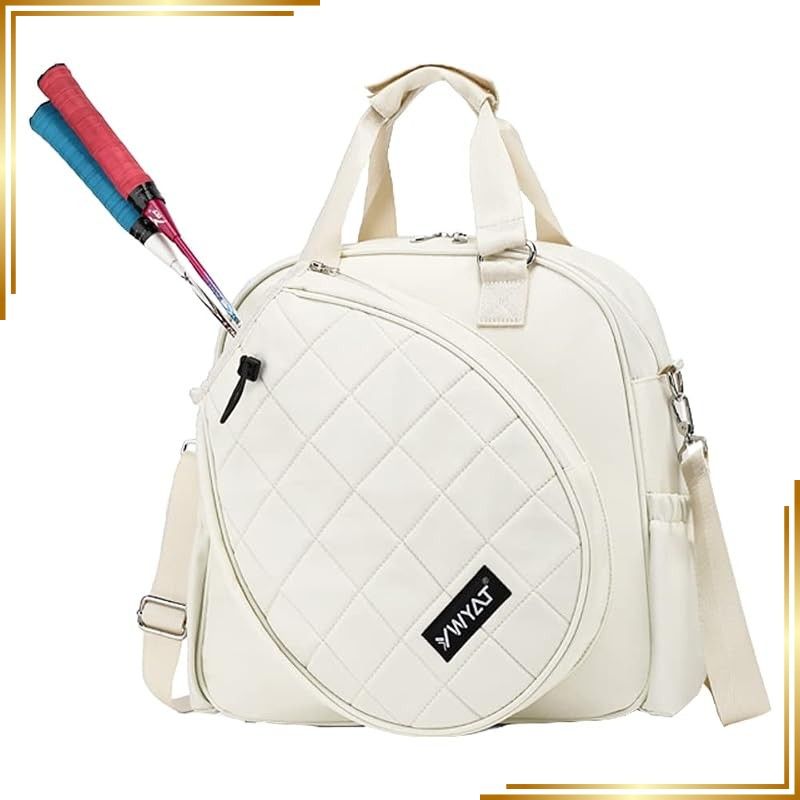 【新品】 [FMAFNLY] バドミントンラケットバッグ テニス ラケットバッグ ラケットトート テニスラケットケース バドミントンバッグ テニスバッグ 2本 大容量 旅行用 おしゃれ