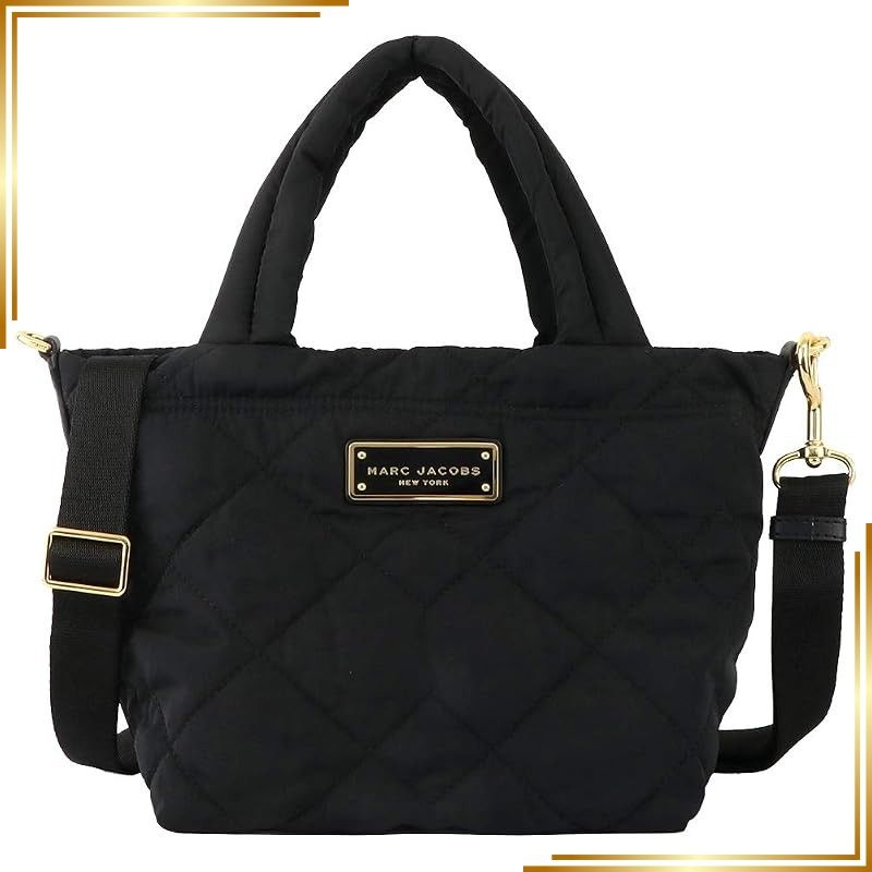 【新品】 [マークジェイコブス] MARC JACOBS トートバッグ M0016681 2way レディース (001　BLACK　ブラック) [並行輸入品]