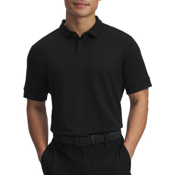 アンダーアーマー メンズ トップス ポロシャツ パイル Under Armour Mens Curry Terry Golf Polo Black ブラック