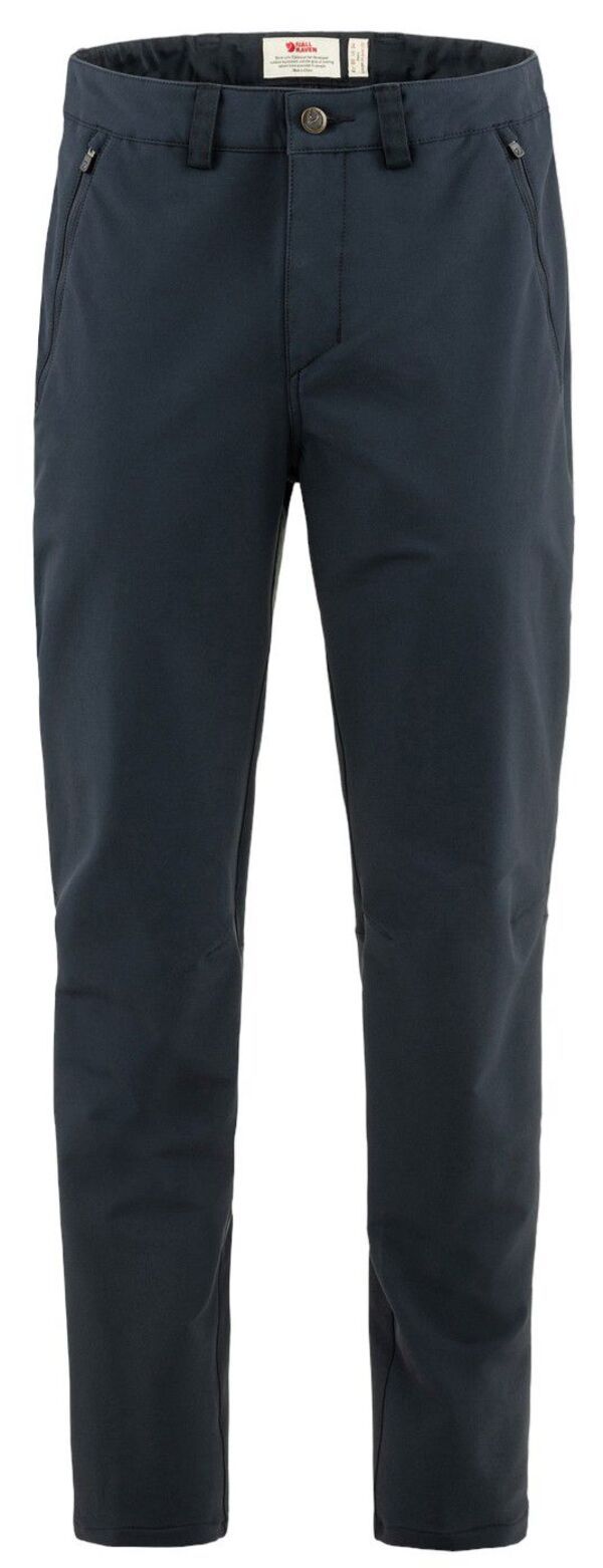 フェールラーベン メンズ ボトムス カジュアルパンツ Fjallraven Mens Abisko Winter Stretch Trousers Dark Navy ネイビー
