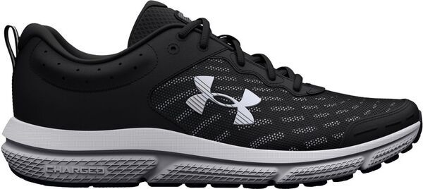 アンダーアーマー メンズ シューズ スニーカー Under Armour Mens Charged Assert 10 Running Shoes BlackWhite ホワイト