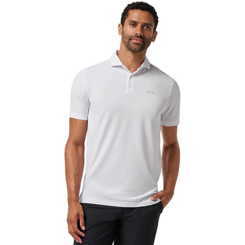 トラビスマヒュー メンズ トップス ポロシャツ TravisMathew Heater Active Polo Shirt Mens White ホワイト