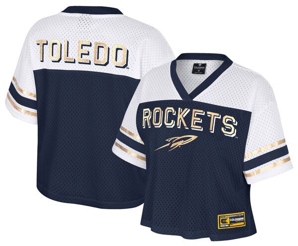コロシアム レディース トップス シャツ ジャージー Colosseum Womens Toledo Rockets NAVY Posh Jersey NoColor ネイビー 6,645円