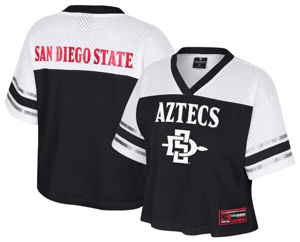 コロシアム レディース トップス シャツ ジャージー Colosseum Womensan Diego State Aztecs Black Posh Jersey NoColor ブラック