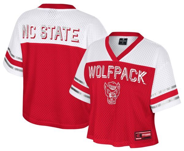 コロシアム レディース トップス シャツ ジャージー Colosseum Womens NC State Wolfpack Red Posh Jersey NoColor レッド 6,645円